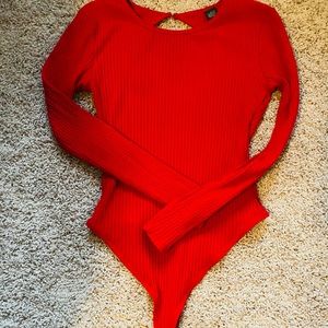 Wild Fable Keyhole Back Bodysuit